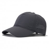 Summer solid color quick drying baseball cap Thin mesh breathable simple duck hat Outdoor sun protection sun hat