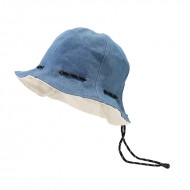 South Korean hat women fashion autumn and winter can be accommodated fisherman hat drawstring design double basin hat can be crossbody bag bag hat